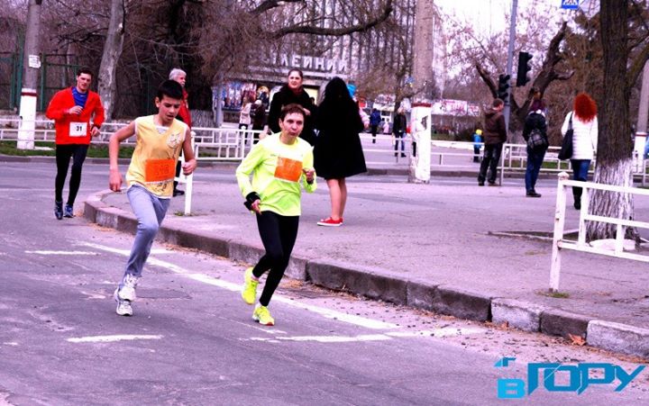 В конце марта в Херсоне традиционно проходит ежегодный легкоатлетический пробег 