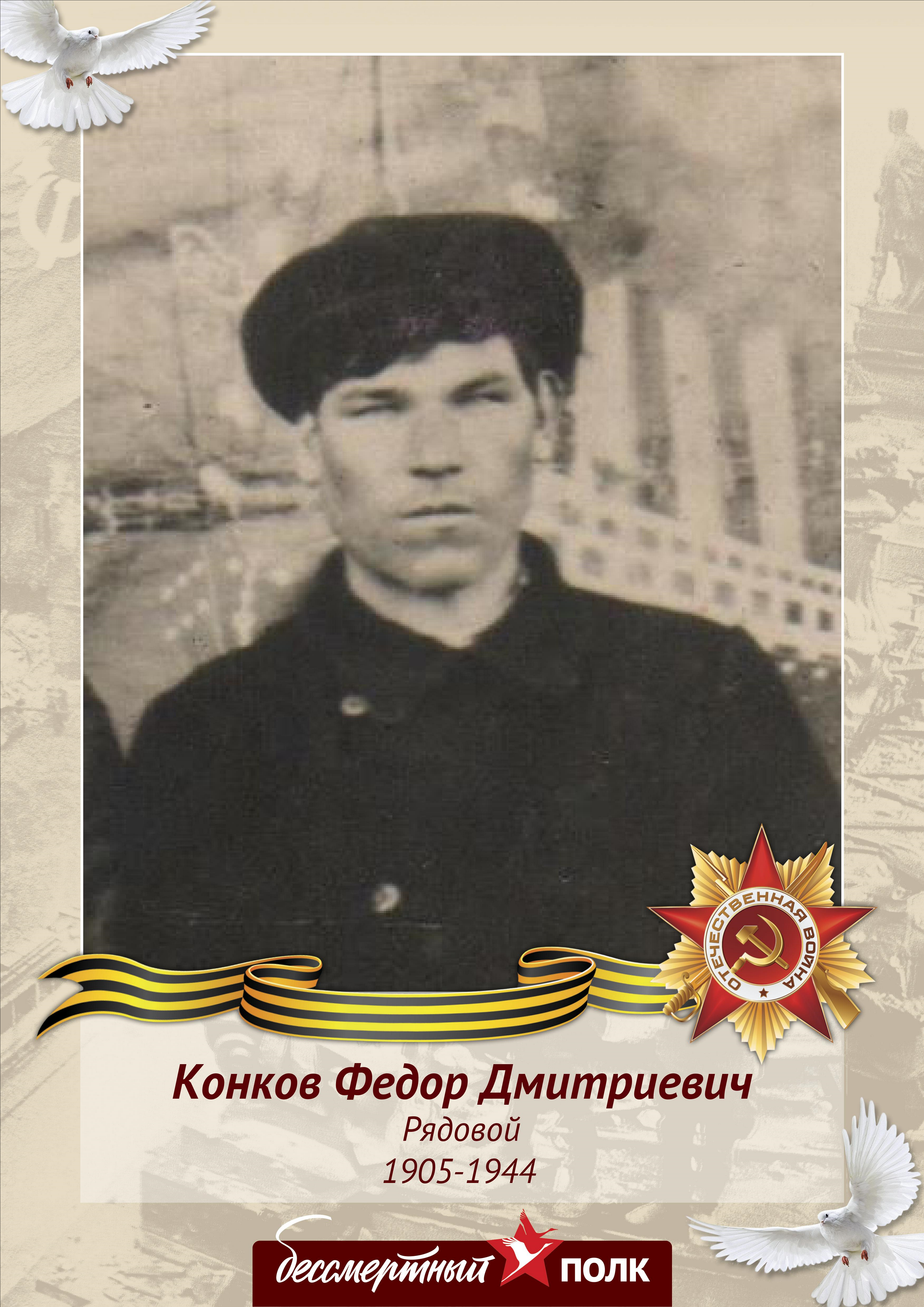 Конков Федор Дмитриевич — Герой Великой Отечественной Войны : safin63 — #ПолкДома