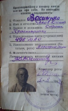 Василенко Яков Дмитриевич
