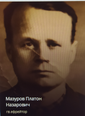 Мазуров Платон Назарович